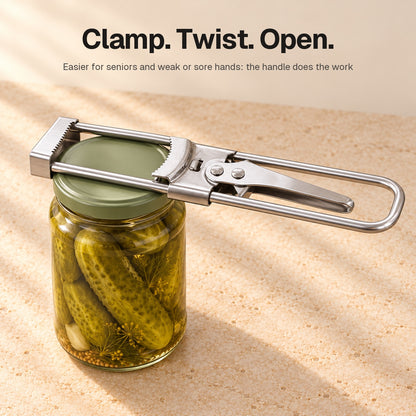 Adjustable Stainless Steel Jar Opener