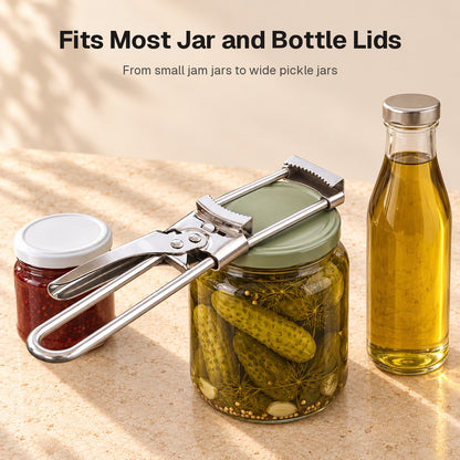 Adjustable Stainless Steel Jar Opener